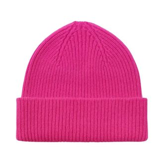 Le Bonnet Classic Beanie - Dames - Hoeden - Roze - ONE Size - Wol - Accessoires
