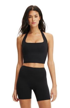 Cotton On Womens Active Ultra Soft T-Bar Tank in Black at Nordstrom, Size Xx-Small