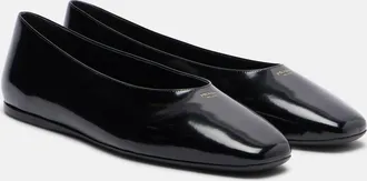 Prada Leather ballet flats