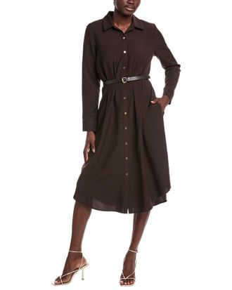 Nanette Lepore Belted Shirtdress