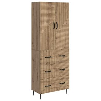 vidaXL Juego De Armarios 2 Uds. 66 X 34,5 X 90 Cm Madera De Ingenier&iacute;a Vidaxl
