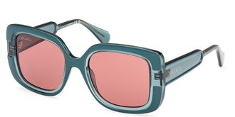 Max & Co. MO0096 98S Womens Sunglasses Green Size 52