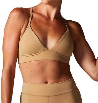 Tavi Adjustable Studio Bra in Camel at Nordstrom, Size X-Small
