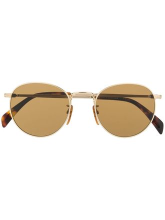 Eyewear by David Beckham Zonnebril met rond montuur - Goud