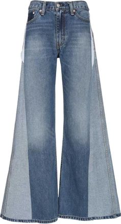 E.L.V. Denim Freya Jeans - Dames - Loose Fit Jeans - Blauw - W25 - Katoen - Jeans