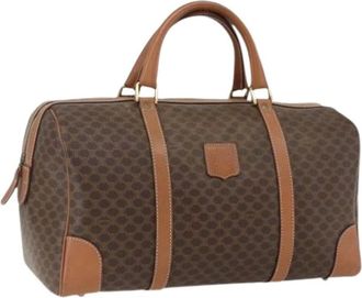 Celine Pre-owned Weekend Bags, female, Brown, Size: ONE SIZE Pre-owned Plastic Travel Bag