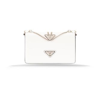 Prada Cross Body Bags - female - Prada - Cross Body Bags - White - ONE SIZE - Bags