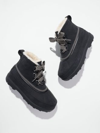 Sorel Ambler Fireside Chukka Waterproof Boots - Black - 10 1/2 M Talbots