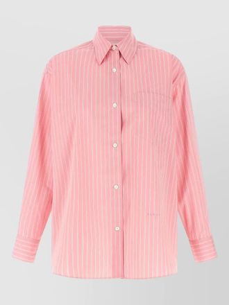 Marni striped long-sleeve shirt