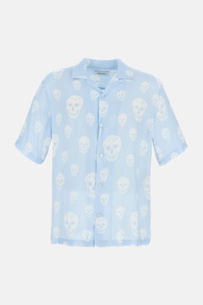 Alexander McQueen Camicia Stampa Hawaiana