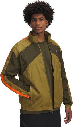 Under Armour Heren Track Jacket kleurblok (Groen)