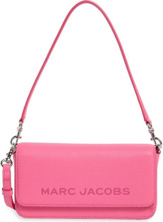 Marc Jacobs The Mini Leather Crossbody Bag in Magenta at Nordstrom Rack