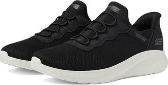 Skechers Bobs Squad Chaos - Daily Inspiration Hands Free Slip-Ins Womens Shoes Black : 5.5 B - Medium