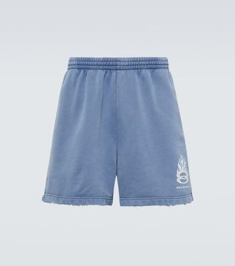 Balenciaga Shorts Political Campaign in cotone