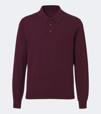 Rubinacci Cashmere polo sweater