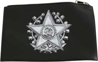 Dior Pre-owned Clutches, female, Black, Size: ONE SIZE Pre-owned Pochette Femme