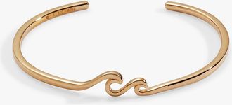 Alex and Ani Wave Cuff in Gold at Nordstrom