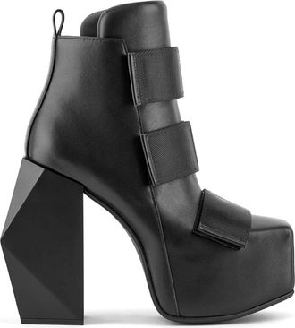 United Nude Schoenen, Dames, Zwart, 40 EU, Nylon, Stage Tron Boot