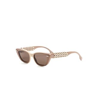 Fendi Dames, Accessoires, Bruin, Maat: 49 MM