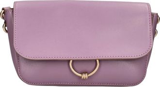 Gianni Chiarini Borsa Argyle Leren Crossbodytas - Dames - Schoudertassen - Paars - ONE Size - Leer - Tassen