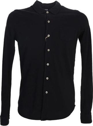 Original Vintage Hombre, Camisas, Negro, Talla: M