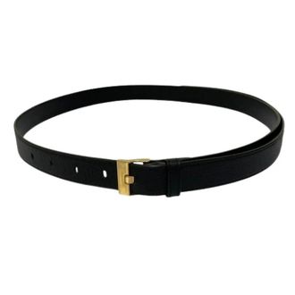 Bottega Veneta Pre-owned Leather Belt - female - Bottega Veneta Vintage - Vintage Belts - Black - ONE SIZE - Pre-owned
