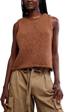 Free People Opal Sweater Tank in Emperador at Nordstrom, Size X-Large