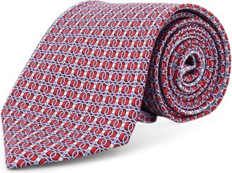 Ferragamo Silk Tie-Uomo