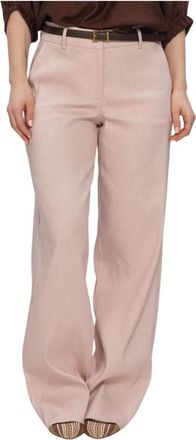 Fiveunits Denafv 769 Wide Broeken - Dames - Wijde Broeken - Roze - W25 - Polyester - Broeken