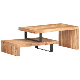 vidaXL Furniture Limited - Juego De Mesas De Centro 2 Unidades Madera