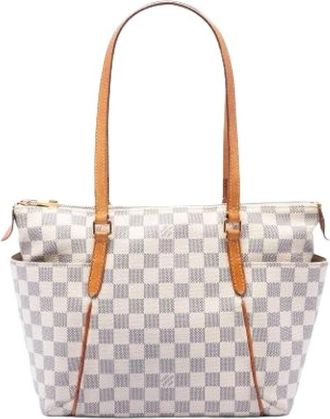 Louis Vuitton Pre-owned Totally PM Tote Bag - Dames - Vintage Shopper - Wit - ONE Size - Leer - Vintage