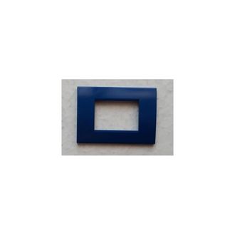 Trade Shop Trade Shop - Placca Placche Placchete Compatibili Living Light In Abs 3 4 7 Posti Colorate - Azul Oscuro