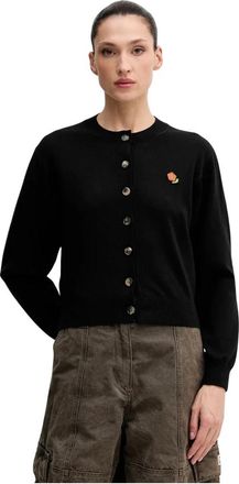 Kenzo Cardigans - Dames - Vesten - Zwart - XS - Truien & Vesten