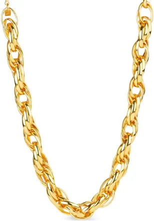 Federica Tosi Lace Rose Chain Necklace