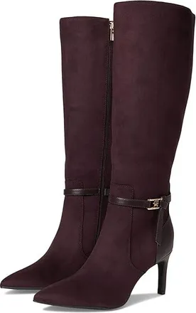 Tommy Hilfiger Jullie Womens Boots Dark Red : 6.5 M, Synthetic
