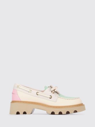 Roger Vivier Viv Rangers Leather Loafers