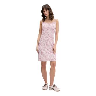 Karl Lagerfeld Kleedjes, Dames, Roze, S, Polyester, Floral Mini Jurk