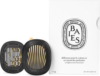 Diptyque Baies (Berries) Car Fragrance Diffuser & Refill Insert Set at Nordstrom