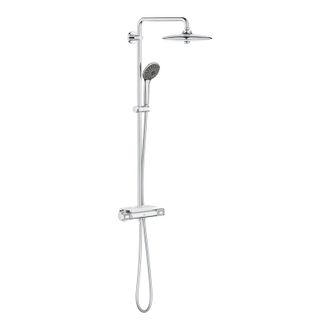 GROHE Columna De Ducha Termost&aacute;tica Grohe Vitalio Joy System 260 + Pastilla Rectangular Grohe Start Cube + Pegamento Quickglue