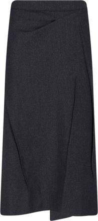 Victoria Beckham Gonna Midi In Lana