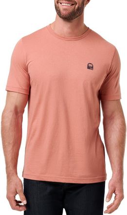 Travis Mathew Top Places Embroidered Logo T-Shirt in Brick Dust at Nordstrom, Size Xx-Large