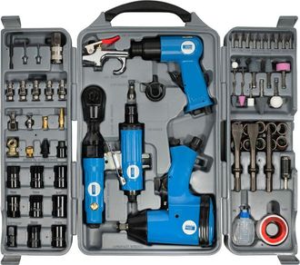 Gude G&uuml;de - Set di Utensili ad Aria compressa ed Accessori, da 71 Pezzi