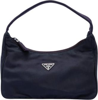 Prada Borsa a spalla Pre-owned in nylon - - Pre-owned - Donna - Viola - ONE SIZE