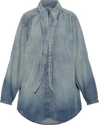 Diesel Mujer, Blusas y Camisas, Azul, Talla: XL