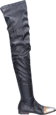 Moma Over-knee Boots, female, Black, Size: 7 US Leather Womens Boots