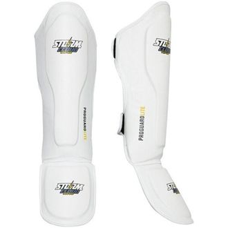 OEM Espinilleras Stormcloud Lite Blancas Peque&ntilde;as