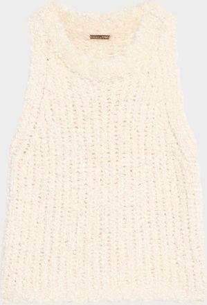 Adam Lippes Liana Mulberry Silk Top