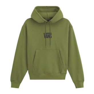 Vans Felpa con cappuccio girocollo elasticizzata con logo - - Sweatshirts & Hoodies - Uomo - Verde - S