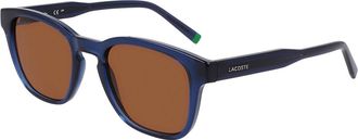 Lacoste L6026S 410 Mens Sunglasses Blue Size 51