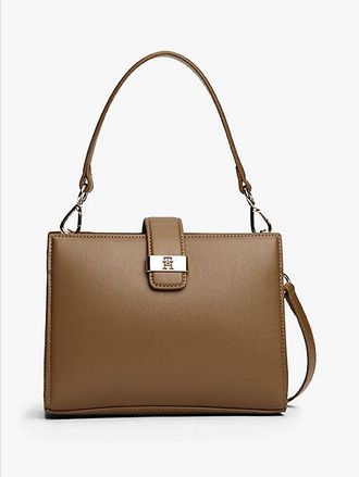 Tommy Hilfiger Bolso satchel Heritage con monograma TH